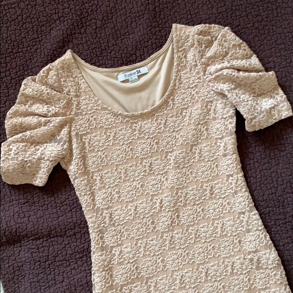 Tan Dress